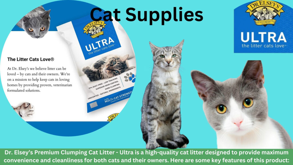 Dr. Elsey’s Premium Clumping Cat Litter - Ultra