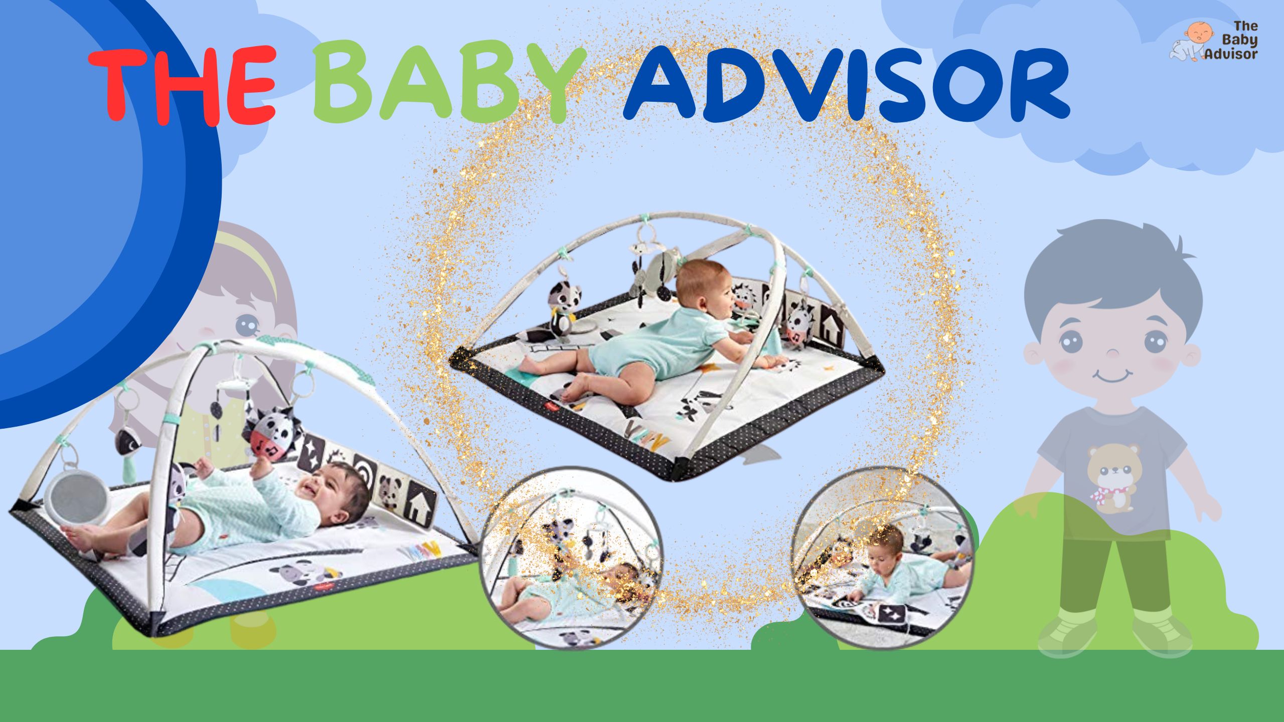 Deluxe Baby Play Mat: Tiny Love Gymini